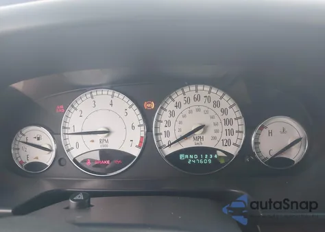 2002 Chrysler Sebring Limited из США, поврежденный, VIN 1C3EL65R02N304737